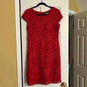 Perfect Red Dress (semi-formal)